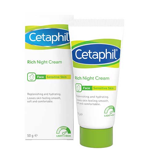 Cetaphil Rich Night Cream Sensitive Skin