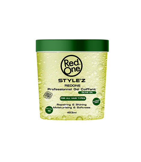 REDONE STYLE'Z PROFESSIONAL HAIR GEL (OLIVE OIL) 483ML