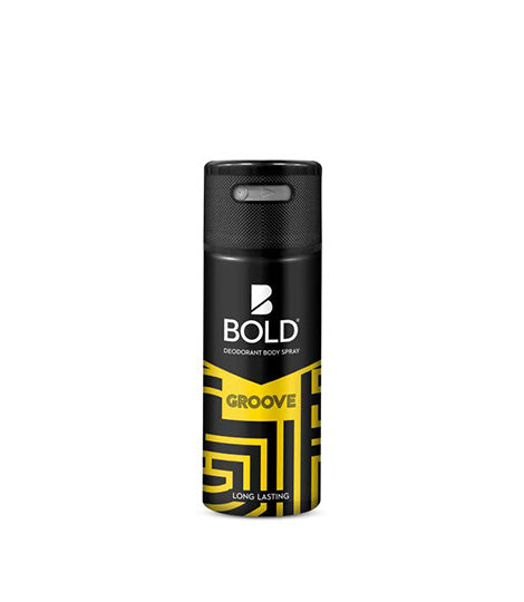 BOLD GROOVE Long Lasting Deodorant Body Spray 150Ml